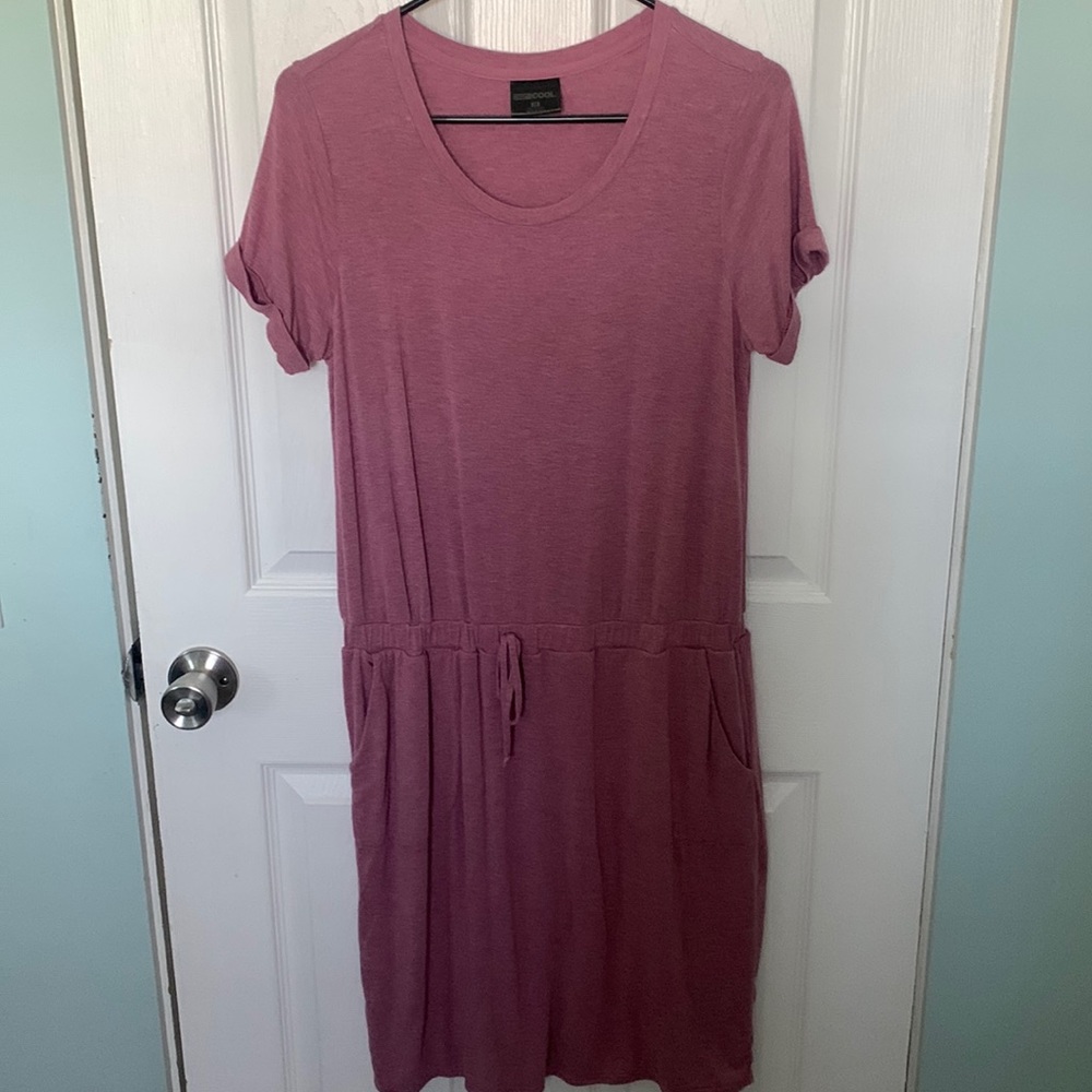 Knit tshirt dress